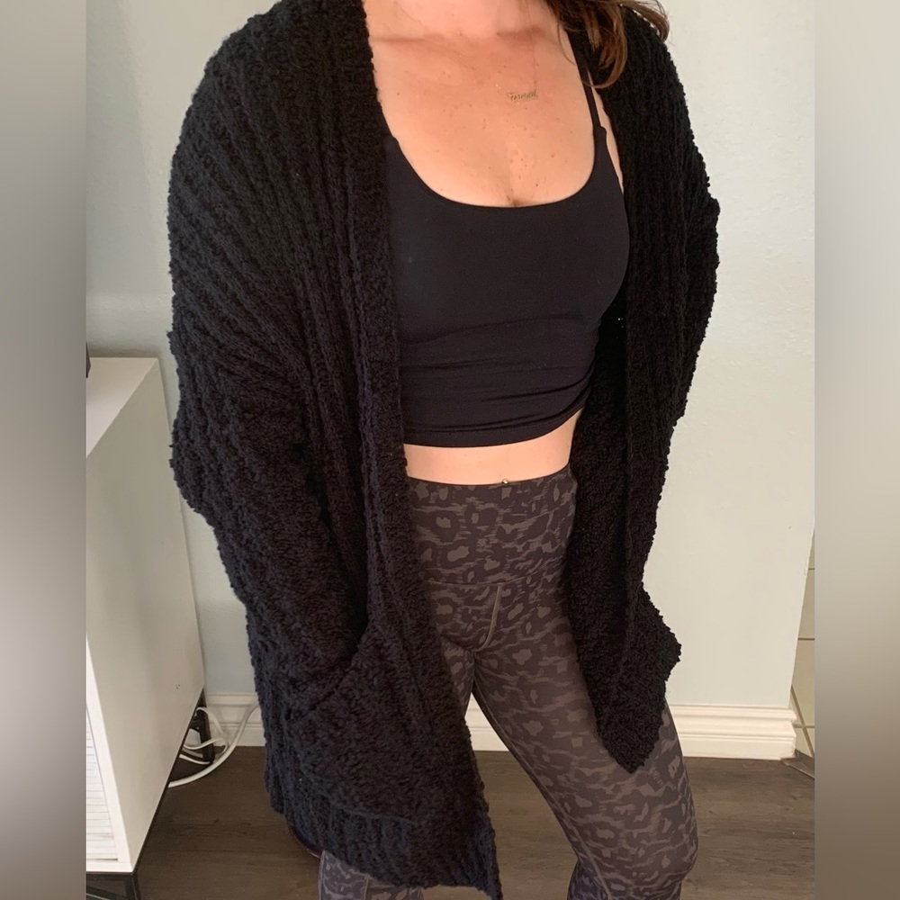 Cozy Black Oversized Sweater